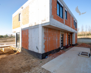 Chorvátsko, Privlaka -Len u nás v ponuke na predaj dom s bazénom-novostavba,200 m od mora