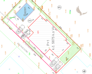 Chorvátsko- Na predaj dom s 2x apartmán s bazéno a strešnou terasou s výhľadom na more len 250m od pláže