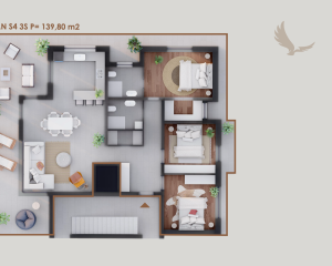 Chorvátsko - Štvorizbový apartmán s výťahom len 100m od mora - Vir - Juh