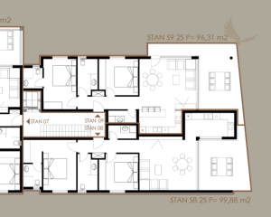 Chorvátsko - Novostavba apartmánov len 50m od mora a pieskovej pláže v Privlake