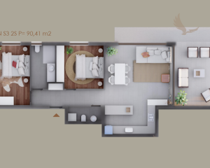 Chorvátsko - Novostavba apartmánu 3x spálňa len 50m od mora a pieskovej pláže v Privlake