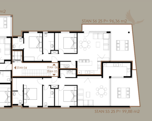 Chorvátsko - Novostavba apartmánu 3x spálňa len 50m od mora a pieskovej pláže v Privlake