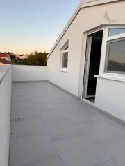 Chorvátsko , ostrov Vir - Na predaj podkrovný apartmán s výhľadom na more