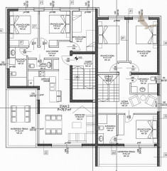 Chorvátsko - Novostavba 4 -izbového apartmánu v Petrčane