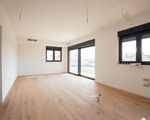 Novostavba apartmánu len 150m od mora, 77 m2, výhľad na more ,Chorvátsko- Privlaka