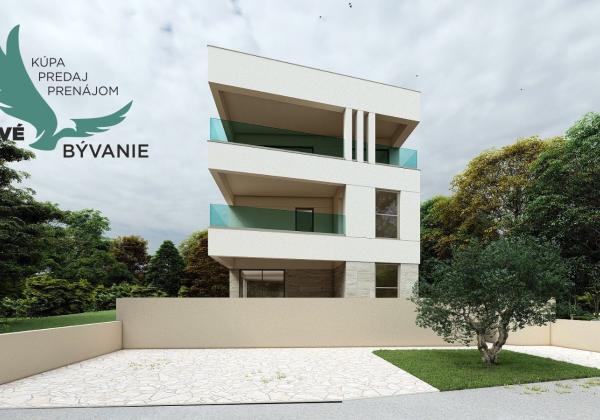 Chorvátsko - Novostavba mezonetového apartmánu s výhľadom na more v nádhernej lokalite Zadar - Petrčane