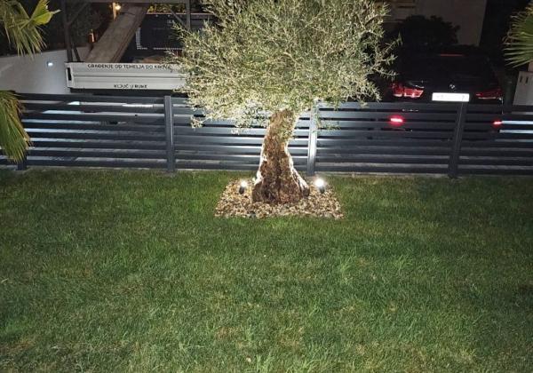 Chorvátsko Novostavba blízko mora s výhľadom na more