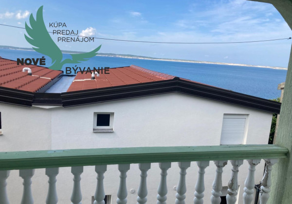 Chorvátsko - Exkluzívne dom 2x apartmán, 150m od mora a výhľadom na more