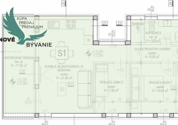 Chorvátsko - Na predaj novostavba apartmánu blízko mesta Zadar - Kožino