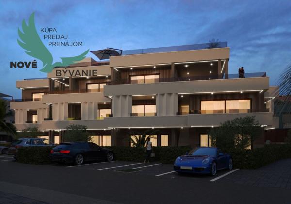 Novostavba apartmánu len 150m od mora s výhľadom na more vo vyhľadávanej lokalite v Chorvátsku v Zatone