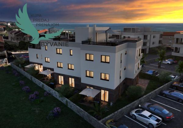 Novostavba apartmánu len 150m od mora s výhľadom na more vo vyhľadávanej lokalite v Chorvátsku v Zatone