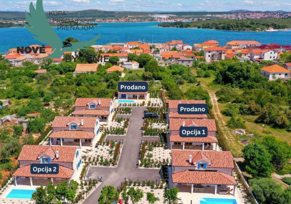 Krásna vila s bazénom na ostrove Pašman v Chorvátsku