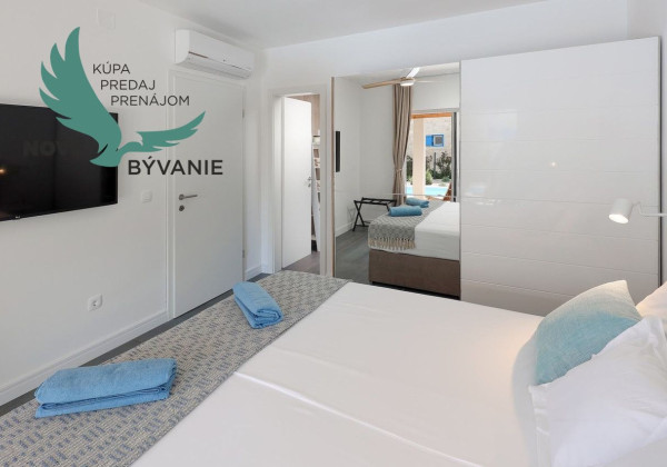 Krásna vila s bazénom na ostrove Pašman v Chorvátsku