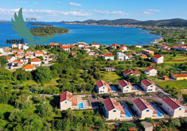 Krásna vila s bazénom na ostrove Pašman v Chorvátsku