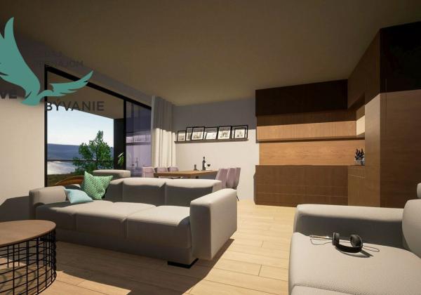 Luxusná novostavba v Chorvátsku na výbornom mieste s výhľadom na more na ostrove Pag- Povljana