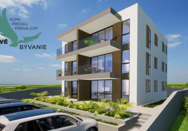 Luxusná novostavba v Chorvátsku na výbornom mieste s výhľadom na more na ostrove Pag- Povljana