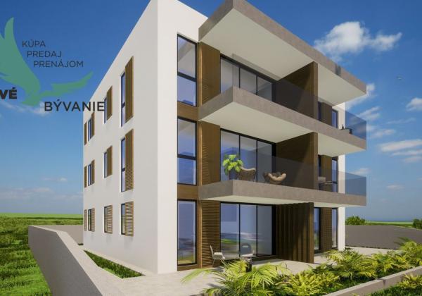 Luxusná novostavba v Chorvátsku na výbornom mieste s výhľadom na more na ostrove Pag- Povljana