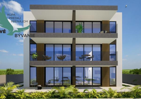 Luxusná novostavba v Chorvátsku na výbornom mieste s výhľadom na more na ostrove Pag- Povljana