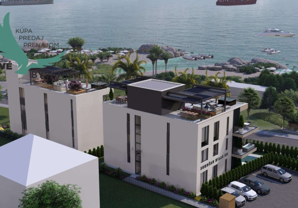 Chorvátsko- Exkluzívna novostavba len 50m od mora - Sukošan