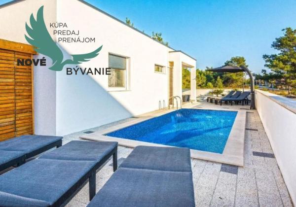 Luxusná novostavba 2x apartmán s bazénom, Chorvátsko - Vir