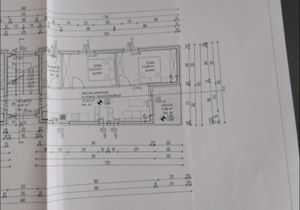 Novostavba apartmánu v centre ostrova Vir -Chorvátsko
