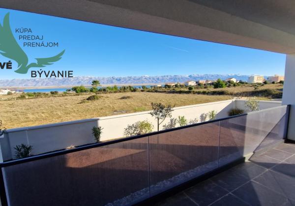 Chorvátsko: Novostavba apartmánu s výhľadom na more