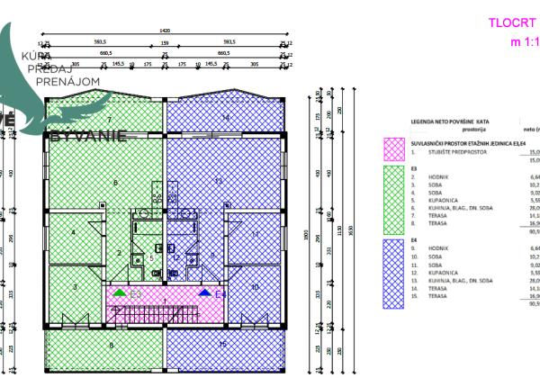 Chorvátsko: Novostavba apartmánu s výhľadom na more