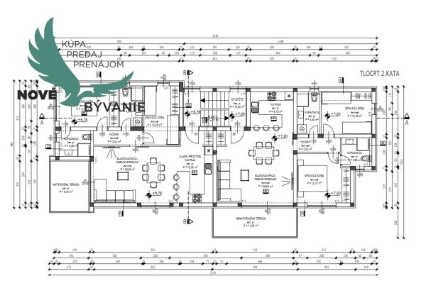 Apartmán s bazénom na strešnej terase a krásnym výhľadom na more len 60m od mora v Chorvátsku v Privlake