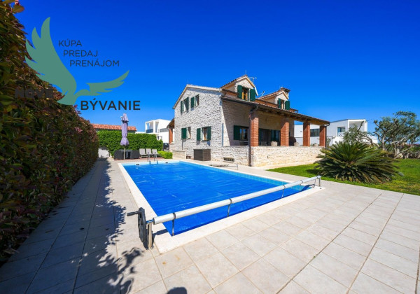 Exkluzívna kamenná vila s bazénom – Ideálna investícia do vášho oddychu!