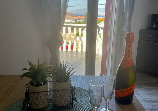 Apartmán len 250m od mora v Chorvátsku