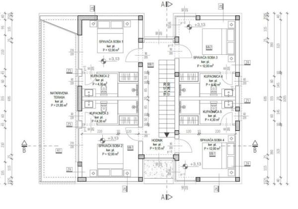 Chorvátsko - Luxusná novostavba vily s bazénom a nerušeným výhľadom na more blízko pieskovej pláže v Privlake