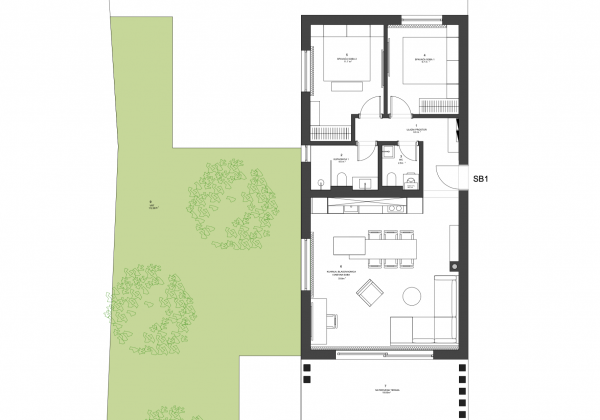 Exkluzívna novostavba, lokalita, špičková kvalita, 9 apartmánov s výhľadom na more