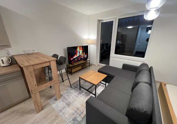 Krásny byt na prenájom 1KK, kompletne vybavený - Kasárne