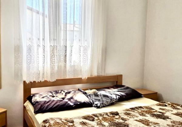 Chorvátsko- Dom s výhľadom na more blízko pláže na ostrove Vir