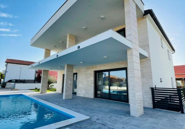 Chorvátsko: EXKLUZÍVNY NOVÝ DOM S BAZÉNOM PRI MORI - OSTROV VIR