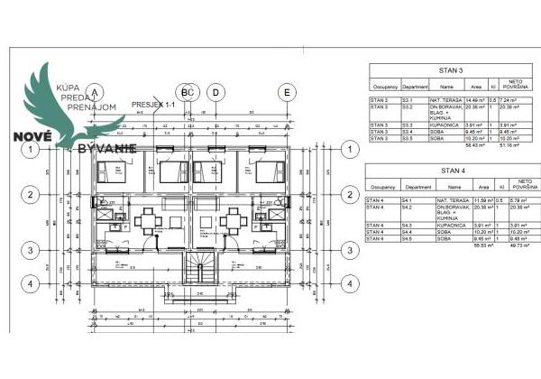 Chorvátsko - Novostavba apartmánu len 100m od mora a vyhľadávanej pláže Prezida