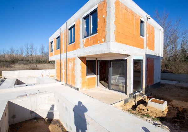 Chorvátsko, Privlaka -Len u nás v ponuke na predaj dom s bazénom-novostavba,200 m od mora