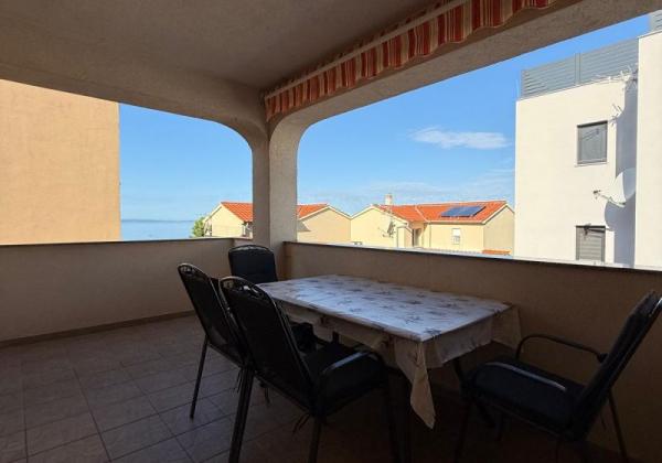 Chorvátsko - Top ponuka apartmán len 50m od mora s výhľadom na more