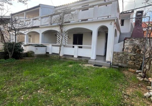 Chorvátsko - Dom 2x apartmán len 250m od mora s výhľadom na more