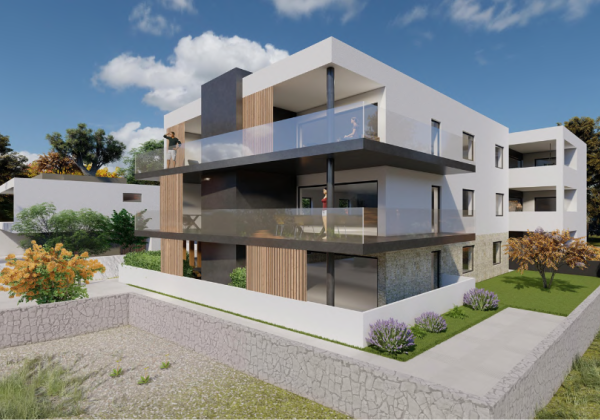 Chorvátsko - Novostavba apartmánov len 50m od mora a pieskovej pláže v Privlake