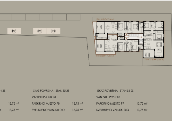 Chorvátsko - Novostavba apartmánu 3x spálňa len 50m od mora a pieskovej pláže v Privlake