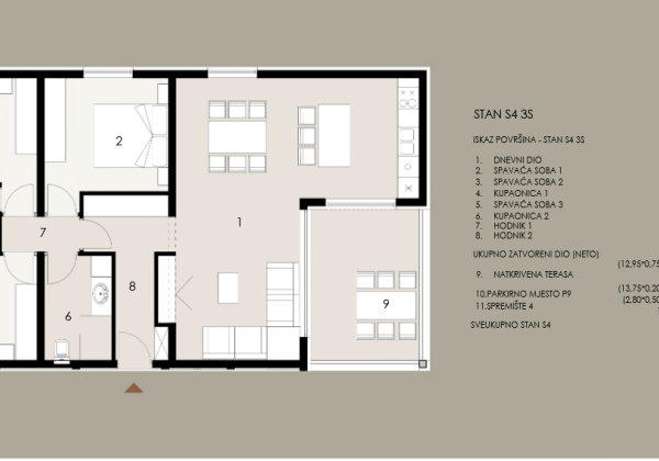Chorvátsko - Novostavba apartmánu 3x spálňa len 50m od mora a pieskovej pláže v Privlake