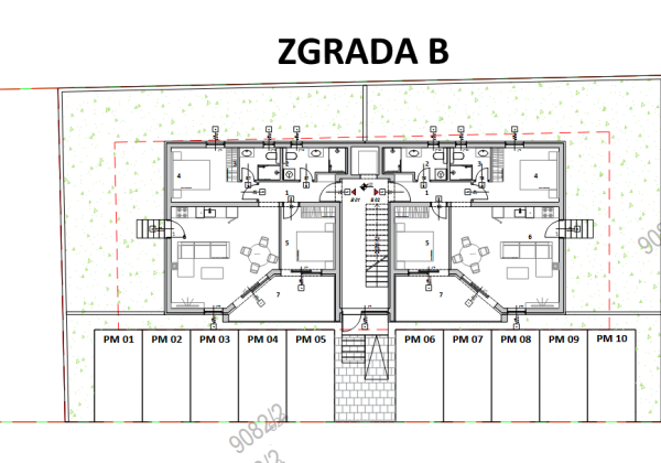 Chorvátsko - Privlaka - Novostavba apartmán len 200m od mora s výťahom v ponuke len u Nás