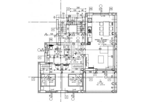 Apartmán so strešnou terasou len 100m od pieskovej pláže