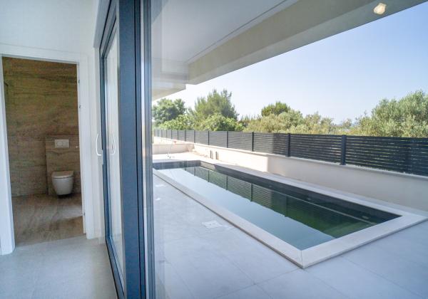 Novostavba apartmán s výhľadom na more, 150m od mora v Chorvátsku - Zadar- Kožino