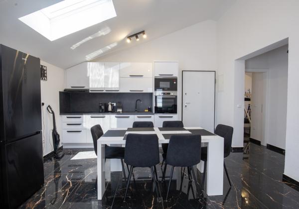 Chorvátsko - Apartmán len 50m od mora v najlepšej lokalite Zaton s výhľadom na more