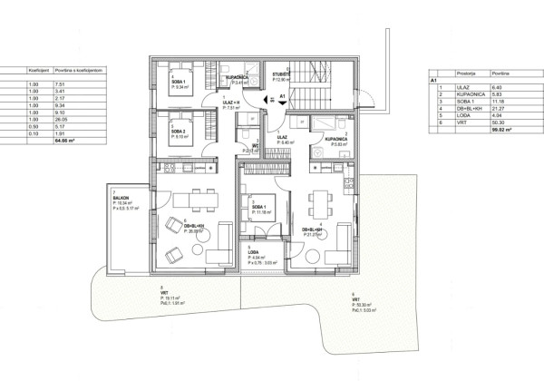 Chorvátsko, ostrov Murter - Na predaj novostavba apartmánu s výhľadom na more !