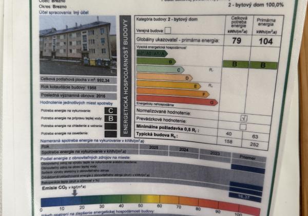 Exkluzívne na predaj - 2 izbový byt priamo v centre Brezna