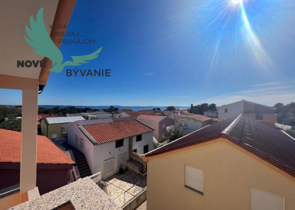 Apartmán s výhľadom na more len 150m od mora,Chorvátsko