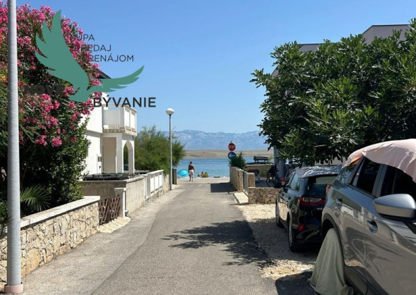 Chorvátsko - Apartmán len 30m od mora s výhľadom na more